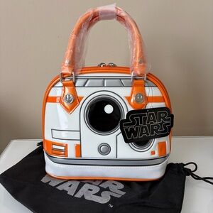 NWT Loungefly Star Wars BB-8 Droid Dome Handbag Purse